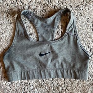 XS gray dri-fit Nike sports bra